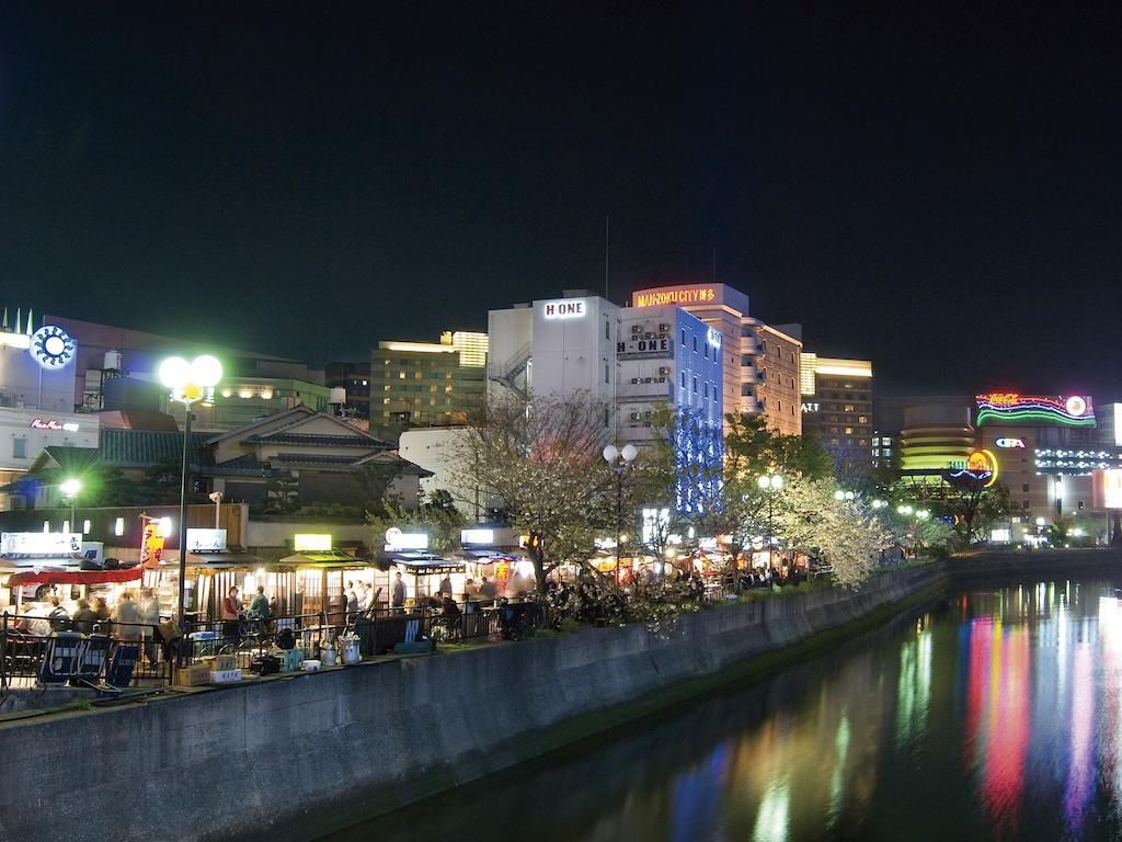 Hotel Tenjin Place Фукуока Экстерьер фото